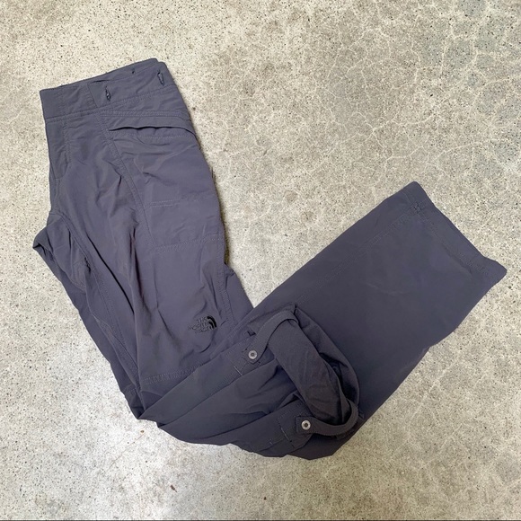 The North Face Pants - North Face Hiking Technical Pants Gray Roll Up 2